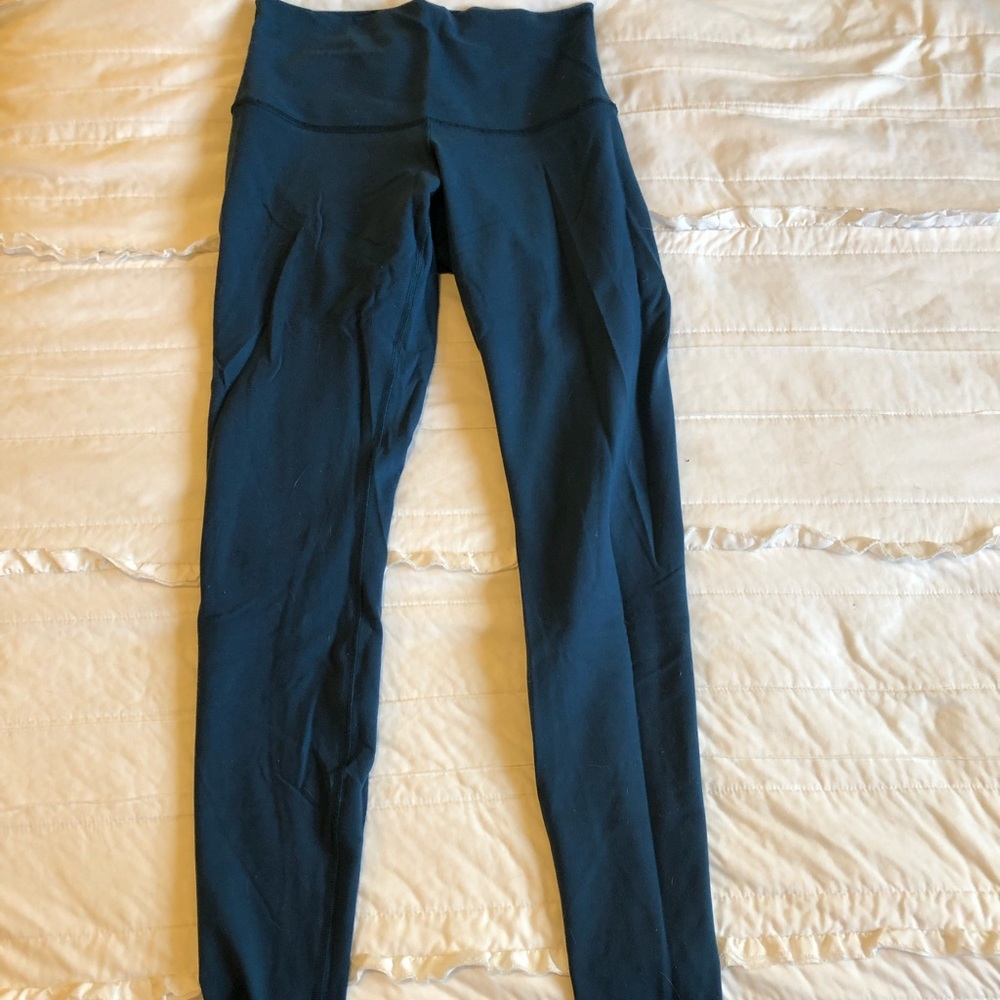 Lululemon High Waisted Wunder Under Pant